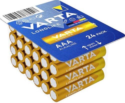 Varta Longlife Micro AAA, 24er-Pack