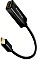 AXAGON Mini DisplayPort 1.2 [Stecker] auf HDMI 1.4b [Buchse] Adapterkabel, schwarz, 15cm (RVDM-HI14N)