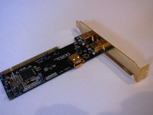 Różne karty adapterów 3x FireWire, PCI