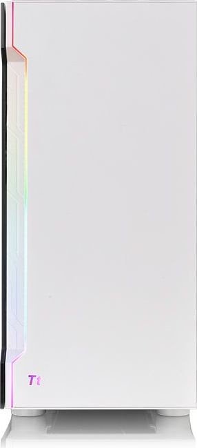 Thermaltake H200 TG Snow RGB, biały, szklane okno