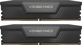 Corsair Vengeance schwarz DIMM Kit 32GB, DDR5-5200, CL40-40-40-77, on-die ECC (CMK32GX5M2B5200C40)