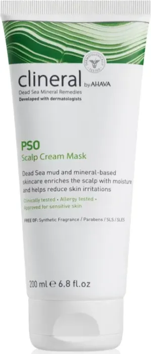 AHAVA Clineral PSO Scalp cream Mask, 200ml