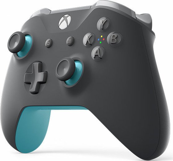 Microsoft Xbox One kontroler Wireless szary/niebieski (Xbox One/PC)