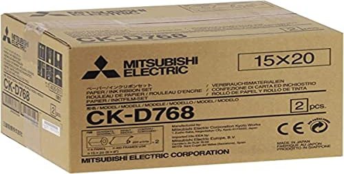 Mitsubishi CK-D768 Fotopapier weiß, 15x20cm