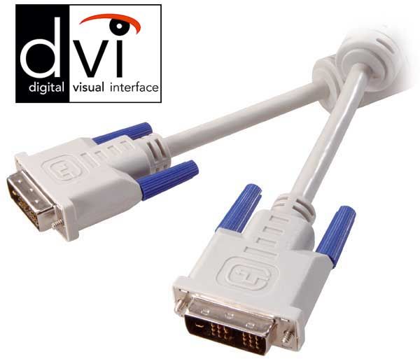 Vivanco CCM18DDDS Single Link przewód DVI 1.8m
