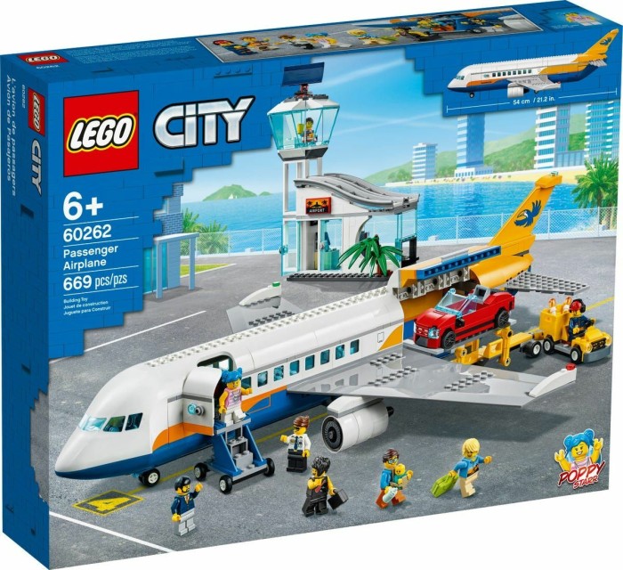 LEGO City Flughafen - Passagierflugzeug