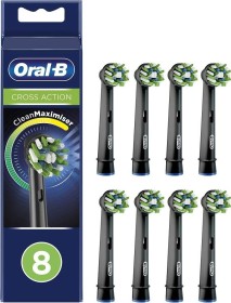 Oral-B CrossAction CleanMaximiser schwarz Ersatzbürste, 8 Stück