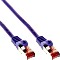InLine kabel patch, Cat6, S/FTP, RJ-45/RJ-45, 20m, fioletowy (76420P)