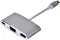 LMP USB-C auf VGA/USB-A, silber (15093)