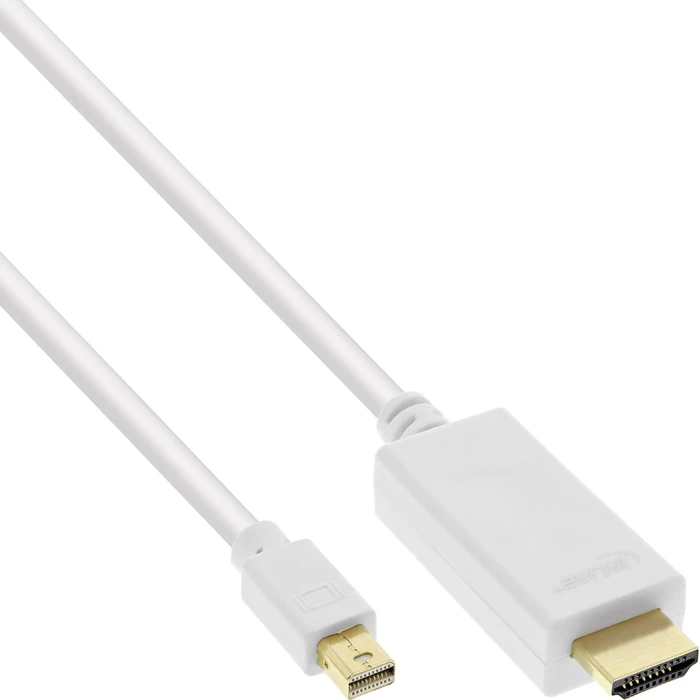 InLine® Cavo DisplayPort 1.4, 8K4K, con angolo destro, nero/oro, 1 m