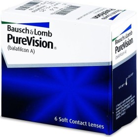 Bausch&Lomb PureVision Spheric, -0.50 Dioptrien, 6er-Pack