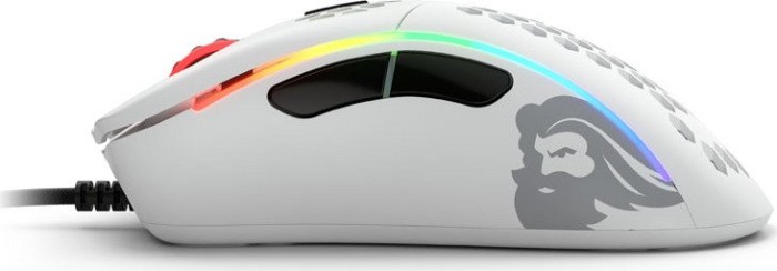 Glorious PC Gaming Race Model D- biały matowy, USB