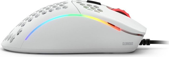 Glorious PC Gaming Race Model D- biały matowy, USB
