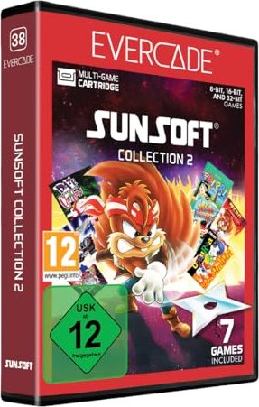 Blaze Entertainment Evercade Game Cartridge - Sunsoft Collection 2