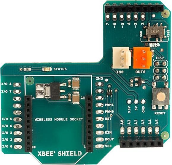 Arduino XBee Shield, ohne RF-Modul