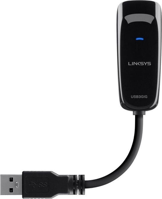 Linksys USB3GIG LAN-Adapter, RJ-45, USB-A 3.0 [Stecker]