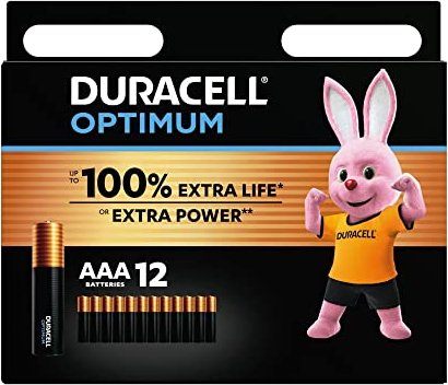 Duracell Optimum Micro AAA, 12er-Pack