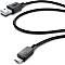 Cellularline Power Cable Micro USB 0.6m schwarz (USBDATA06MUSBK)
