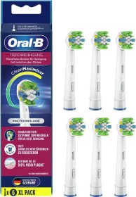 Oral-B Tiefenreinigung CleanMaximiser weiß Ersatzbürste, 6 Stück
