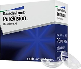 Bausch&Lomb PureVision Spheric, -4.00 Dioptrien, 6er-Pack