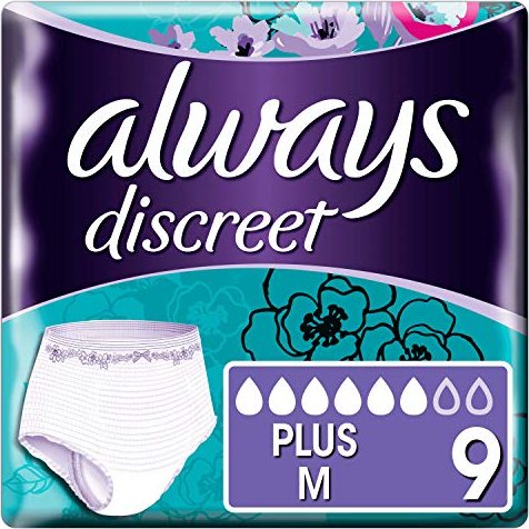 Always Discreet Pants No 6 Medium (9pcs) - Incontinence Underwear <  Incontinence Underwear