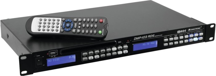 OMNI 11045011 – CD-/MP3-Player mit RDS-Tuner und USB-Schnittstelle