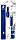 Staedtler Noris Club 550 Schulzirkel Metall mit Bleieinsatz, Universaladapter, Bleistift, im Blister, silber/blau (550 60 BK)