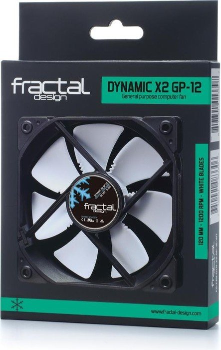 Fractal Design Dynamic X2 GP-12 biały/czarny, 120mm