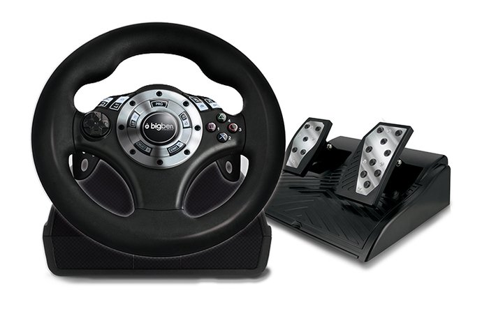BigBen Racing Wheel Deluxe (PC/PS2/PS3)