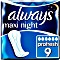 Always Maxi Profresh Night sanitary pads, 9 pieces