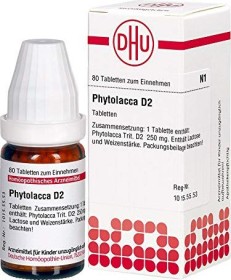 DHU Phytolacca Tabletten D2, 80 Stück