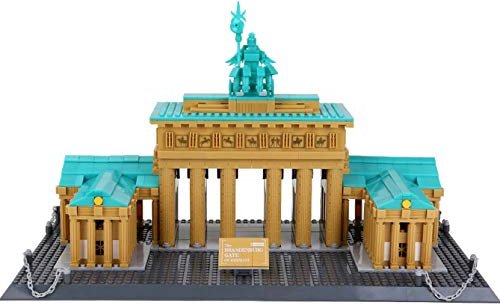 WANGE6211 Blöcke Spielzeug Geschenk Brandenburger Tor in Deutschland OVP 1552PCS 
