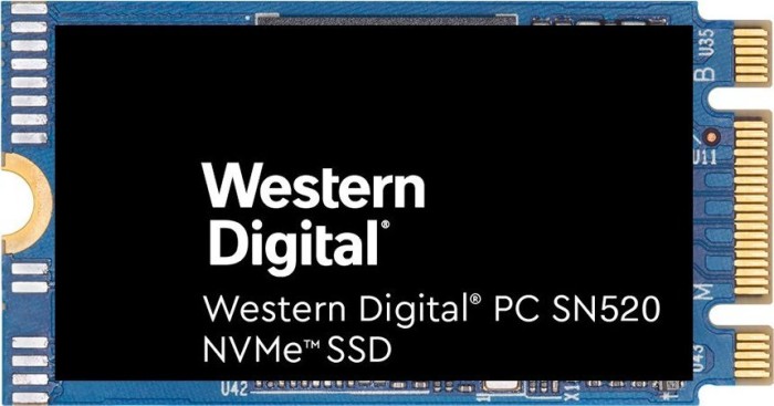 Western Digital PC SN520 NVMe SSD 256GB, M.2 2242