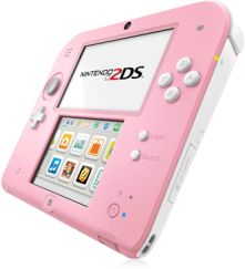 Nintendo 2DS pink/weiß