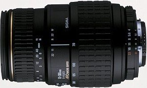 Sigma AF 70-300mm 4.0-5.6 APO makro Super II do Nikon F czarny