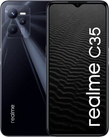 Realme C35 64GB Glowing Black
