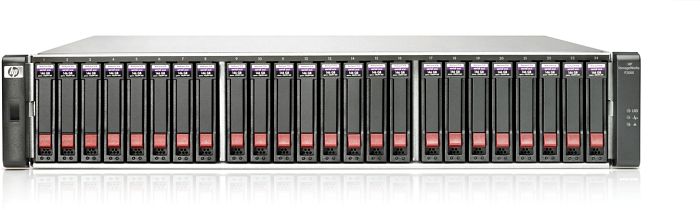 HP StorageWorks SAN P2000 G3 FC MSA SFF 7.2TB, 4x Fibre Channel 8Gb/s, 2HE
