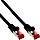 InLine patch cable, Cat6, S/FTP, RJ-45/RJ-45, 1m, black (76111S)