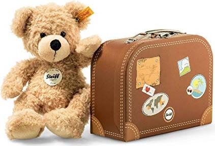 Steiff Teddybär "Fynn" 28cm beige mit Koffer 111471 