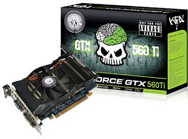 KFA2 GeForce GTX 560 Ti, 1GB GDDR5, VGA, DVI, HDMI