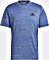 adidas Aeroready designed to Move shirt short-sleeve team royal blue mel (men) (GM2139)