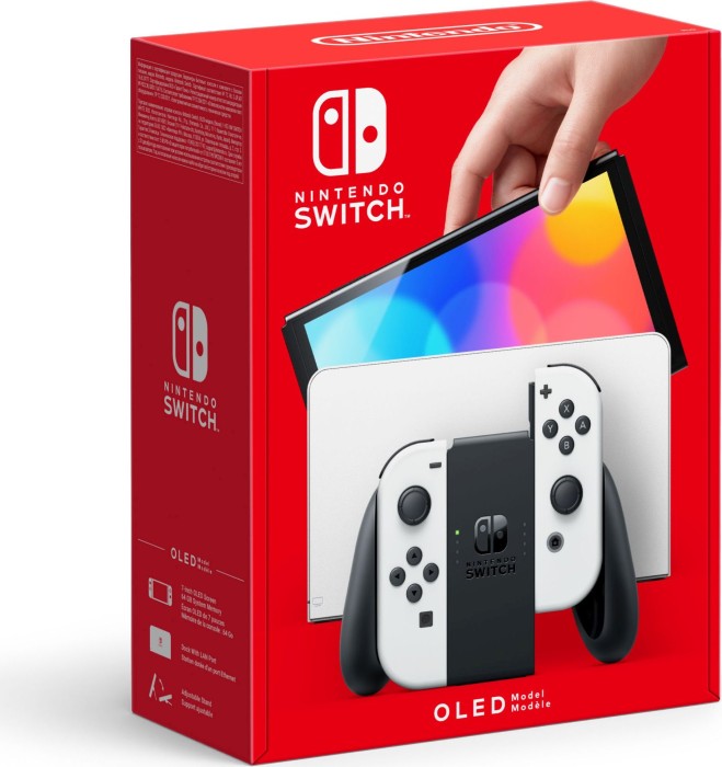 Nintendo Switch OLED schwarz/weiß (10007454)