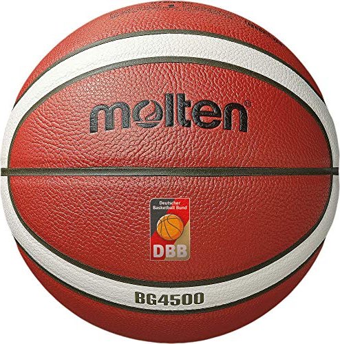 Molten B6G4500 piłka do koszykówki pomarańczowy/ivory