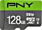 PNY Elite R85 microSDXC 128GB Kit, UHS-I U1, Class 10 Vorschaubild