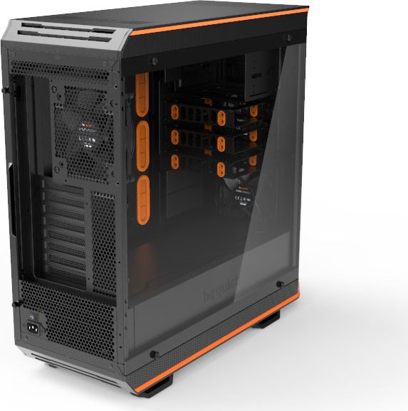 be quiet! Dark Base Pro 900 Rev. 2, orange, Glasfenster, schallgedämmt