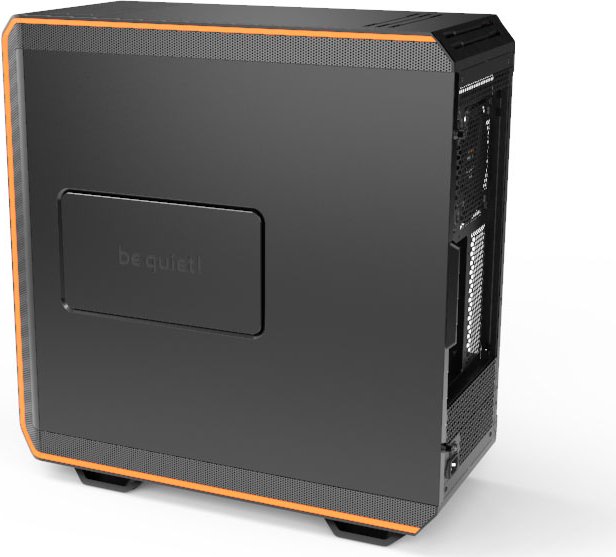 be quiet! Dark Base Pro 900 Rev. 2, orange, Glasfenster, schallgedämmt
