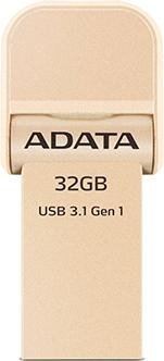 ADATA i-Memory AI920 złoty 32GB, USB-A 3.0/Lightning