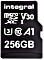 Integral Premium High Speed R100/W50 microSDXC 256GB Kit, UHS-I U3, A1, Class 10 Vorschaubild
