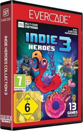 Blaze Entertainment Evercade Game Cartridge - Indie Heroes Collection 3