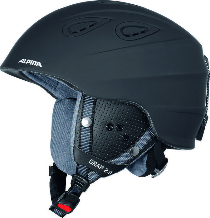 Alpina Grap 2.0 Helm schwarz matt